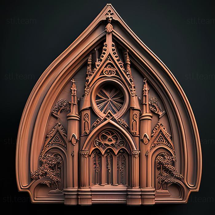 3D модель Церква (STL)